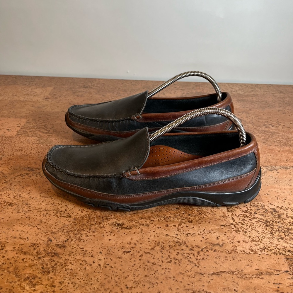 Allen Edmonds Boulder Leather Loafers Men's Size 10.5 D Slip On  Dress Shoes